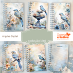 Arquivo Coleção Bird - Passarinho Azul