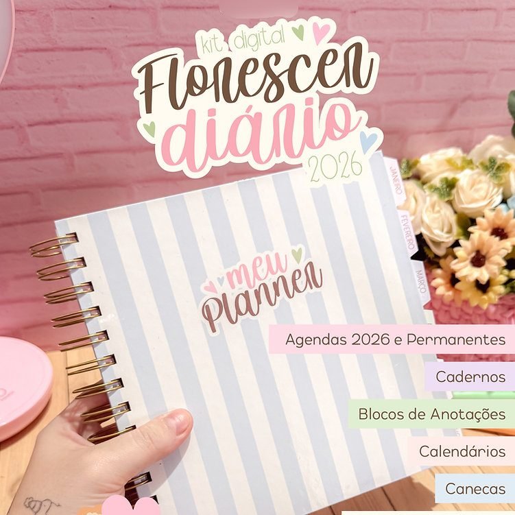 11-Florescer Diário 2026 Arquivo Florescer Diário 2026 - Imagem 1