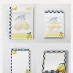 Arquivo Kit Limão Siciliano Aquarela - Imagem 5