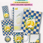 Arquivo Kit Limão Siciliano Aquarela