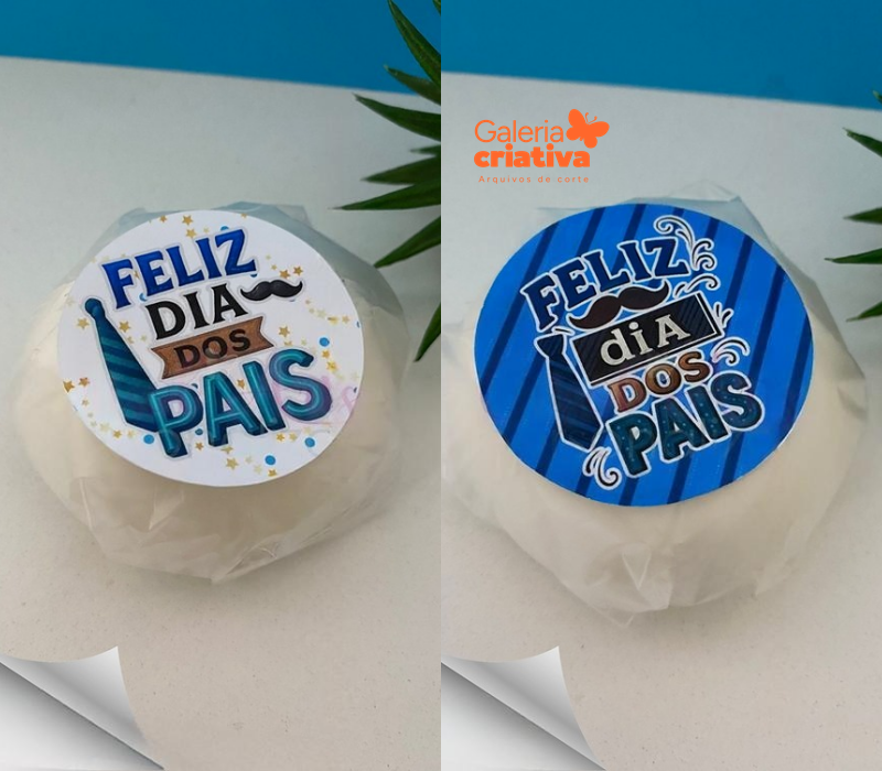 15 - TAG SABONETE Arquivo Dia dos Pais Adesivo Sabonete - Imagem 1