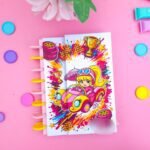 Caderno Especial Duplo DISCO A5 - Penelope Pitstop Chibi