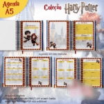 Arquivo Agenda Não Datada A5 Coleção Harry Potter - Imagem 2