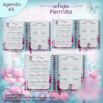 Arquivo Agenda Não Datada A5 Coleção Permita - Imagem 4