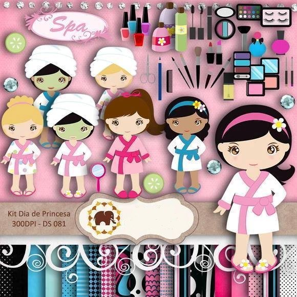 18 (2) Kit Digital Spar Meninas - Imagem 1