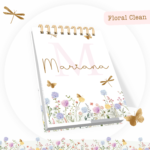 Arquivo encadernação baby floral clean - Imagem 6