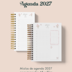 Arquivo Agenda 2027 Coleção Laços & Rosas Wire-o