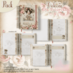 Arquivo Caderno + Bloquinho Era Vitoriana N1 - Imagem 2