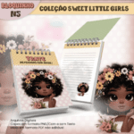 Arquivo Bloquinho A6 Coleção Sweet Little Girls N5