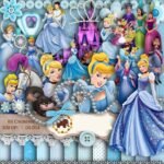 Kit Digital Princesa Cinderela Castelo Carruagem