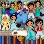 Kit Digital Princesa Jasmine