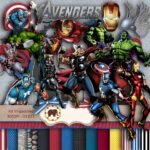 Kit Digital Herois Vingadores