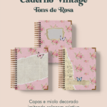 Arquivo caderno vintage tons de rosa wireo 2026