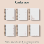 Arquivo Cadernos Coleção Laços & Rosas Wire-o 2026