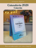 Arquivo Calendário 2026 Colorido