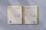 Arquivo Miolo Agenda Vintage Rosa 2026 Wire-o 2026 - Imagem 2