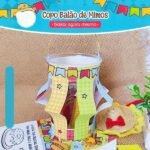 Arquivo Festa Junina Copo Balão de Mimos