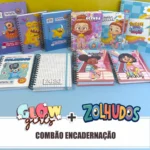 Arquivo Escolar 2026 - Combão Encadernação Menina e Menino