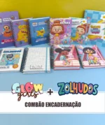 Arquivo Escolar 2026 - Combão Encadernação Menina e Menino