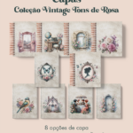 Arquivo Capas Coleção Vintage Tons de Rosa 2026