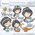 Kit Digital Princesa Jasmine
