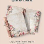 Arquivo Diário Floral Wire-o Espiral 2026