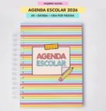 Arquivo Agenda Escolar Datada 2026 A5 1 Dia por Página