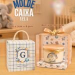 Arquivo Molde Caixa Vela