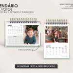 Arquivo Calendário 2026 A6 com Fotos