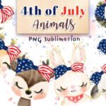 Arquivo Kit Digital 4 DE JULHO - ANIMAIS EUA