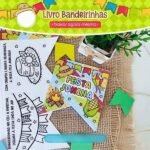 Arquivo Festa Junina Livro Bandeirinhas Colorir Junino