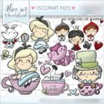 Kit Digital Alice no País das Maravilhas