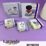 Arquivo Kit Post it Lavanda