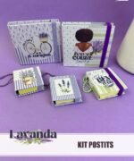 Arquivo Kit Post it Lavanda