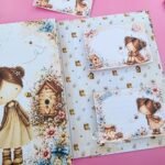 Arquivo Caderno Especial Parafuso A5 - Girl Bee - Imagem 3