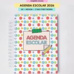 Arquivo Agenda Escolar Datada 2026 A5 2 Dias por Página