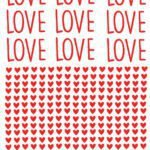 Arquivo Dia dos Namorados Love (Folha A4)