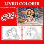 Arquivo Livro de Colorir Grease - Imagem 3