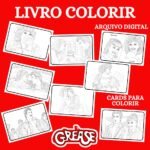 Arquivo Livro de Colorir Grease - Imagem 2