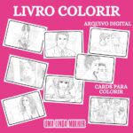 Arquivo Livro de Colorir Linda Mulher - Imagem 2