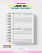 Arquivo Agenda Dat 2026 A5 2DPP - Imagem 5