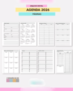 Arquivo Agenda Dat 2026 A5 2DPP - Imagem 4