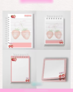 Arquivo Kit Morango Aquarela - Imagem 3