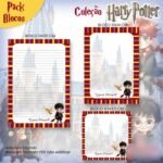 Arquivo Combo Bloquinhos Coleção Harry Potter