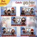 Arquivo Pack Etiquetas Escolares 8x5 Coleção Harry Potter
