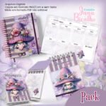 Arquivo Pack Gnomo Jardim Roxo