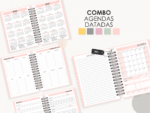 Arquivo Combo Agendas 2026-Datadas Miolo A5