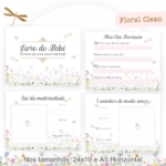 Arquivo encadernação baby floral clean - Imagem 12
