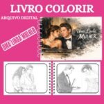 Arquivo Livro de Colorir Linda Mulher
