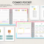 Arquivo Combo Agendas Escolares Pocket